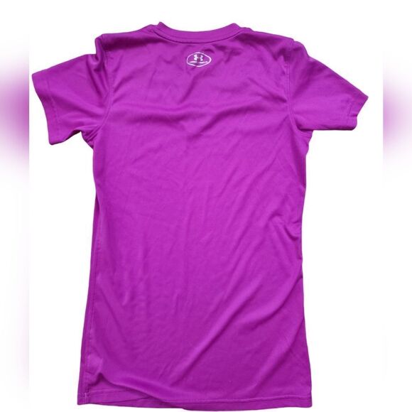 Under Armour Heat Gear Active V-Neck Shirt - Size XS Women's - Picture 4 of 5